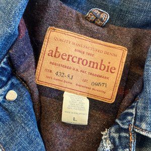 Blanket Lined Abercrombie Denim Jacket